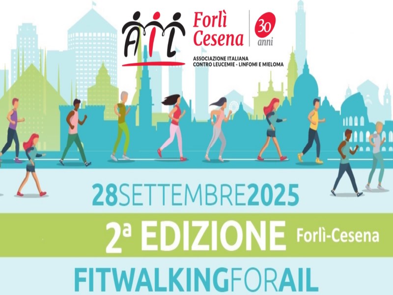 28 SETTEMBRE – EVENTI BENEFICI – SPORT – “FITWALKING for AIL”, una camminata salutare, solidale