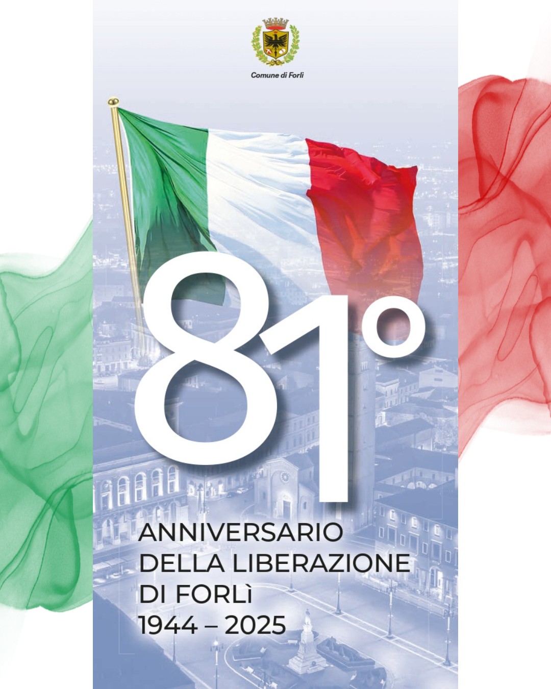 9 NOVEMBRE  – Festa della Liberazione a Forlì in Piazza Saffi