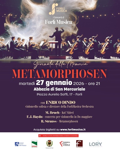 27 GENNNAIO 2026 – Forli’ Musica Giornata della Maemoria – Concerto a San Mercuriale