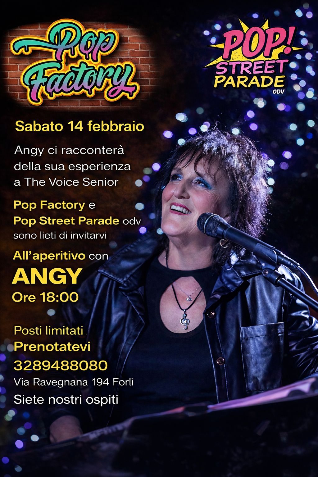14 FEBBRAIO 2026 – CONCERTO – Aperitivo con ANGIE BROWN & Special Band