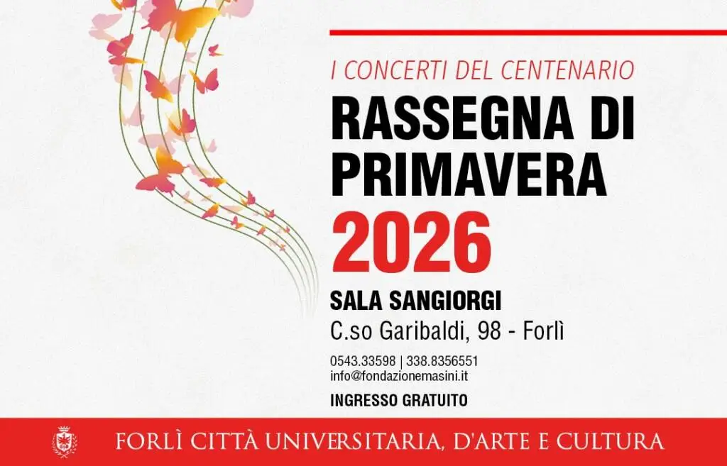 30 APRILE 2026 – CONCERTO   “Tra Romanticismo e Opera”: alla Sala Sangiorgi il penultimo appuntamento dei Concerti del Centenario