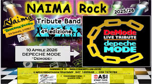10 APRILE 2026 – CONCERTO – Al Naima I DEMODE la Tribute Band dei DEPECHE MODE