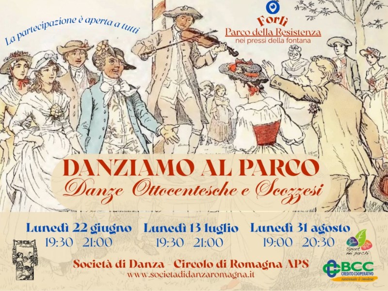 22 GIUGNO 2026 – EVENTO  Al Parco della Resistenza DANZIAMO AL PARCO