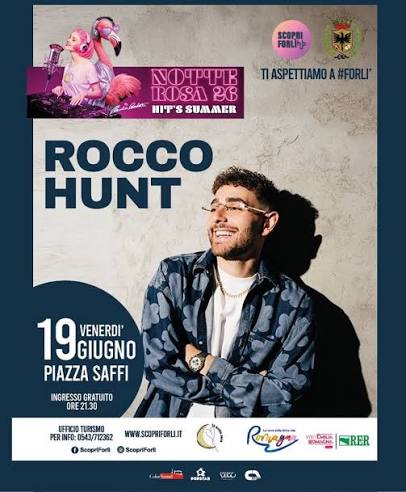19 GIUGNO 2026 – EVENTO – La Notte Rosa a Forlì ecco il Programma completo