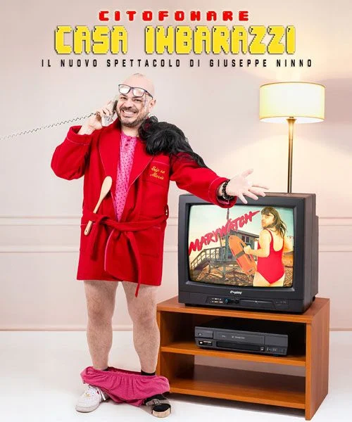 16 OTTOBRE 2026 – TEATRO Al Diego Fabbri Lo spettacolo “Citofonare Casa Imbarazzi” di e con Giuseppe Ninno “Mandrake”